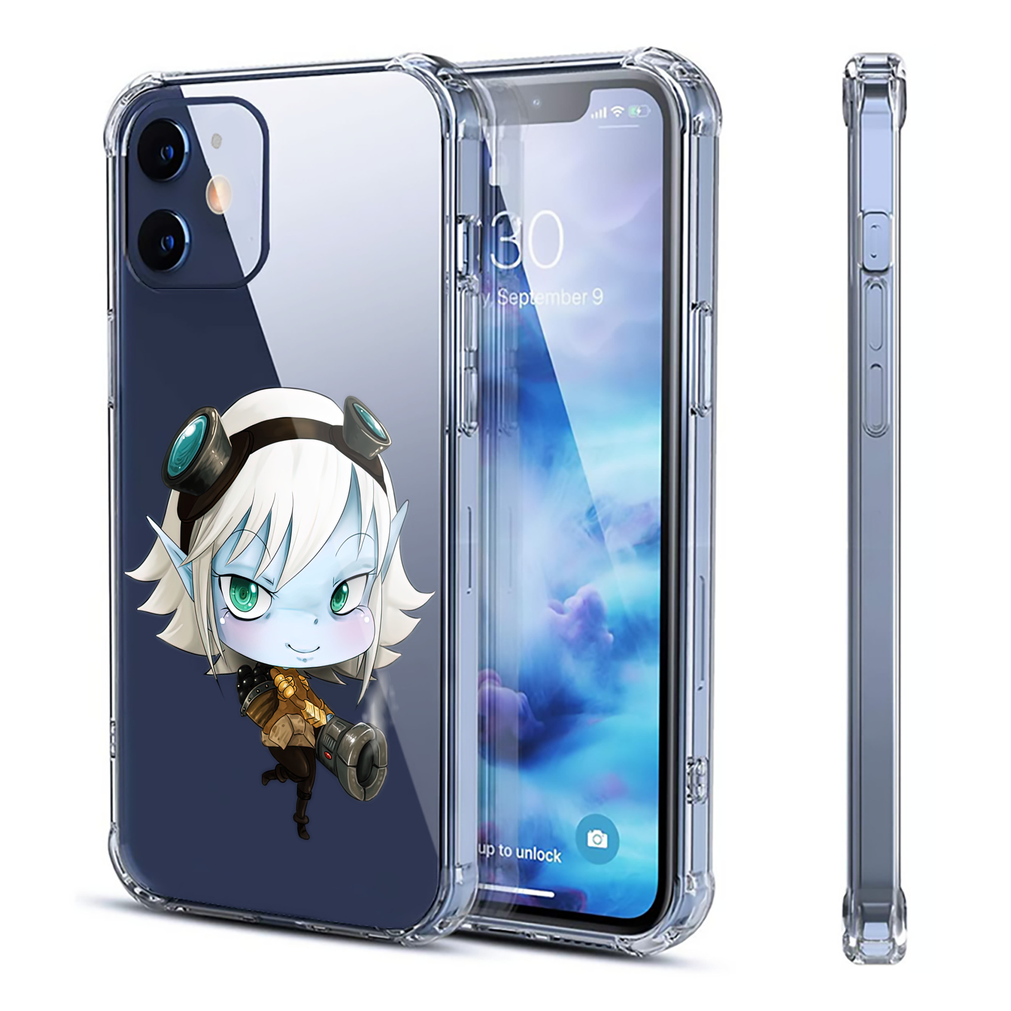 （画像用） リーグ・オブ・レジェンド League of Legends LOL 【iPhone 12シリーズ対応】透明スマホケース（クリアソフトケース）
